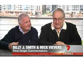 244 - Football commentators Billy J Smith and Mick 'Farmer' Veivers