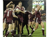 104 - 2002 State of Origin series - Dane Carlaw scores the try that levelled the 3rd game and drew the series