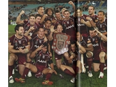 114 - Queensland celebrates winning the 2008 State of Origin series