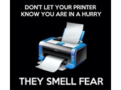 120 - Printer Smells Fear