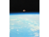 170 - Moonrise from orbit captured by Shuttle astronauts