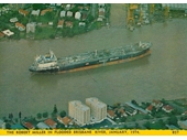 71 - The Robert Miller ship during the 1974 Flood