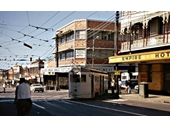 87 - A Tram turns from Brunswick St onto Ann St in the Valley
