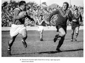 14 - Action in a Gabba test against France