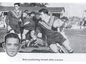18 - Brian Davies in a test at the Gabba