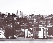 79 - A tram makes its way up Gladstone St in Highgate Hill