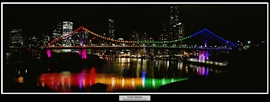 01 Story Bridge Rainbow Pattern