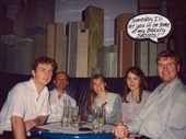 46 - With Anthony, Leigh, Sue and Jennifer Welch at Rolls in 1993