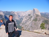 129 - Yosemite National Park - Me at Glacier Point